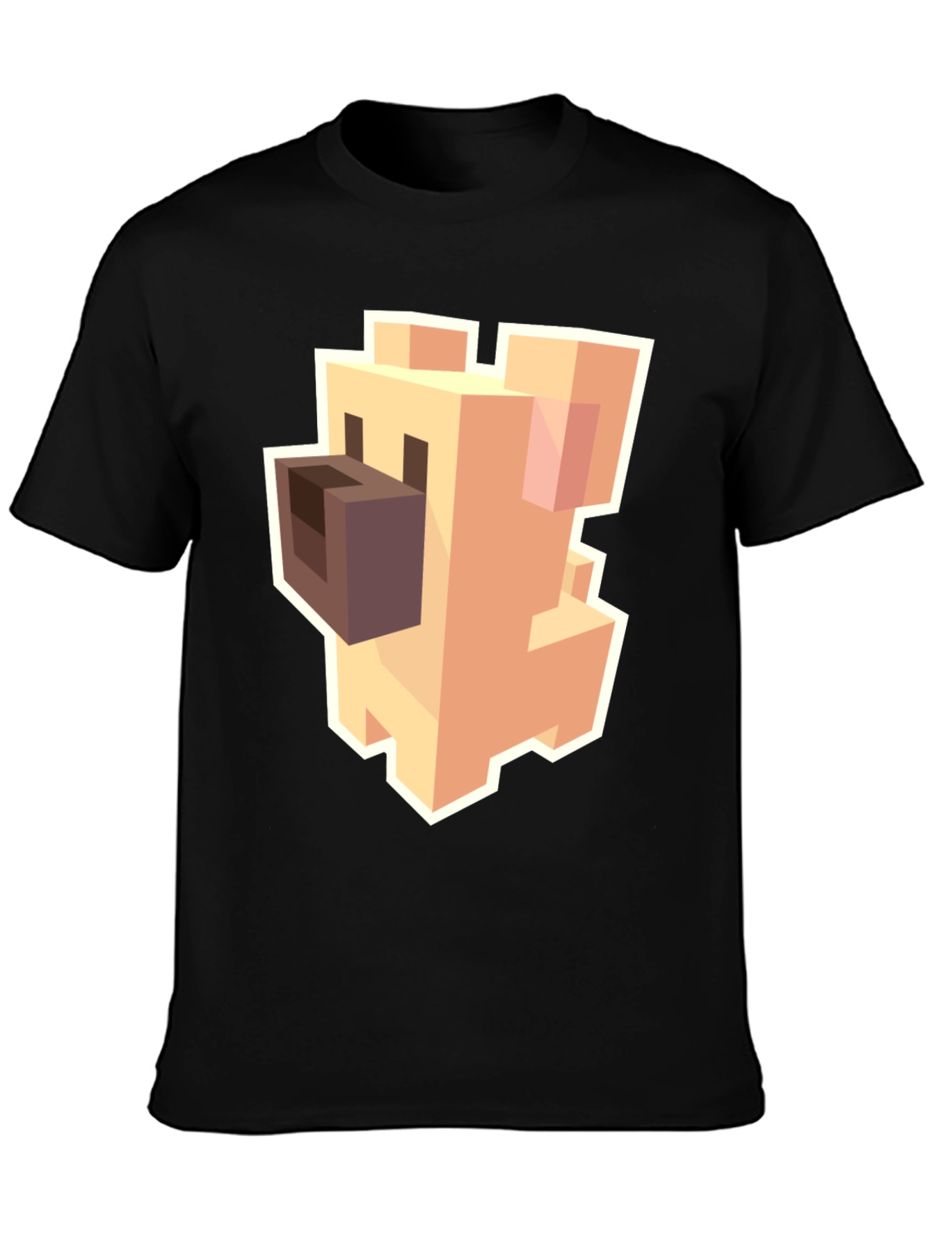 Minecraft Dog T-Shirt - Gamer Style
