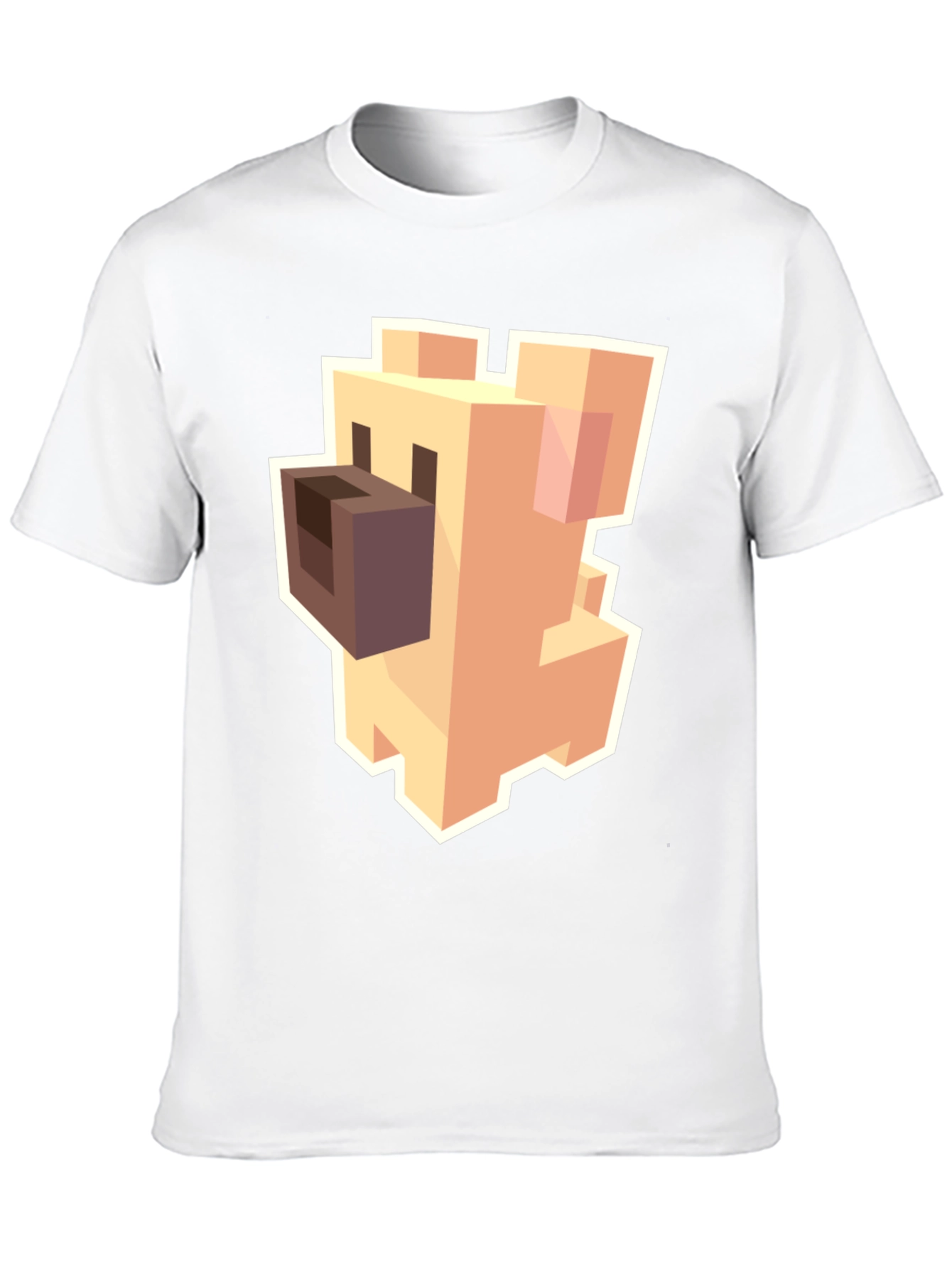 Minecraft Dog T-Shirt - Gamer Style