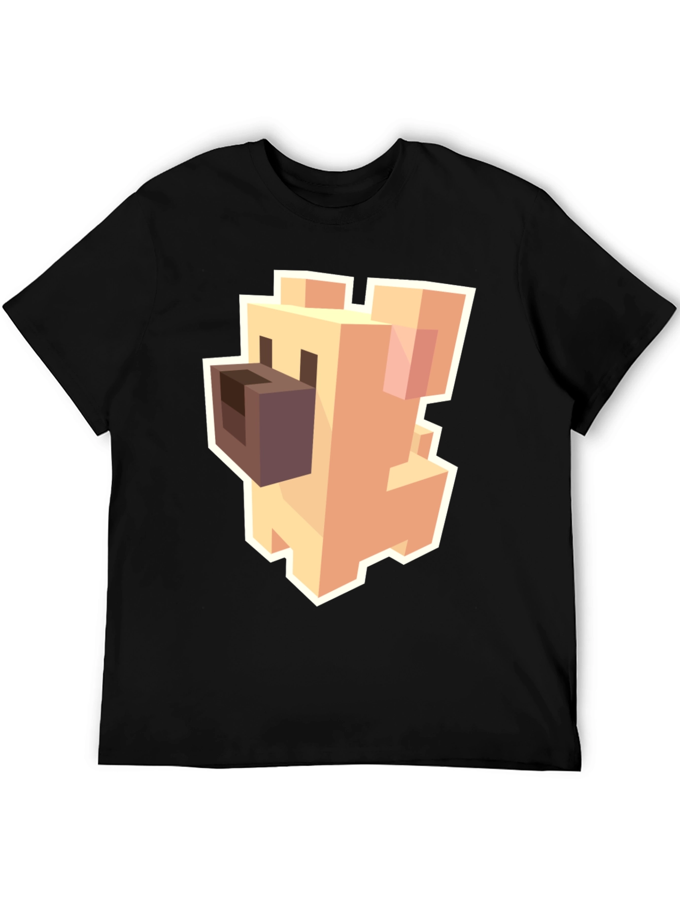 Minecraft Dog T-Shirt - Gamer Style