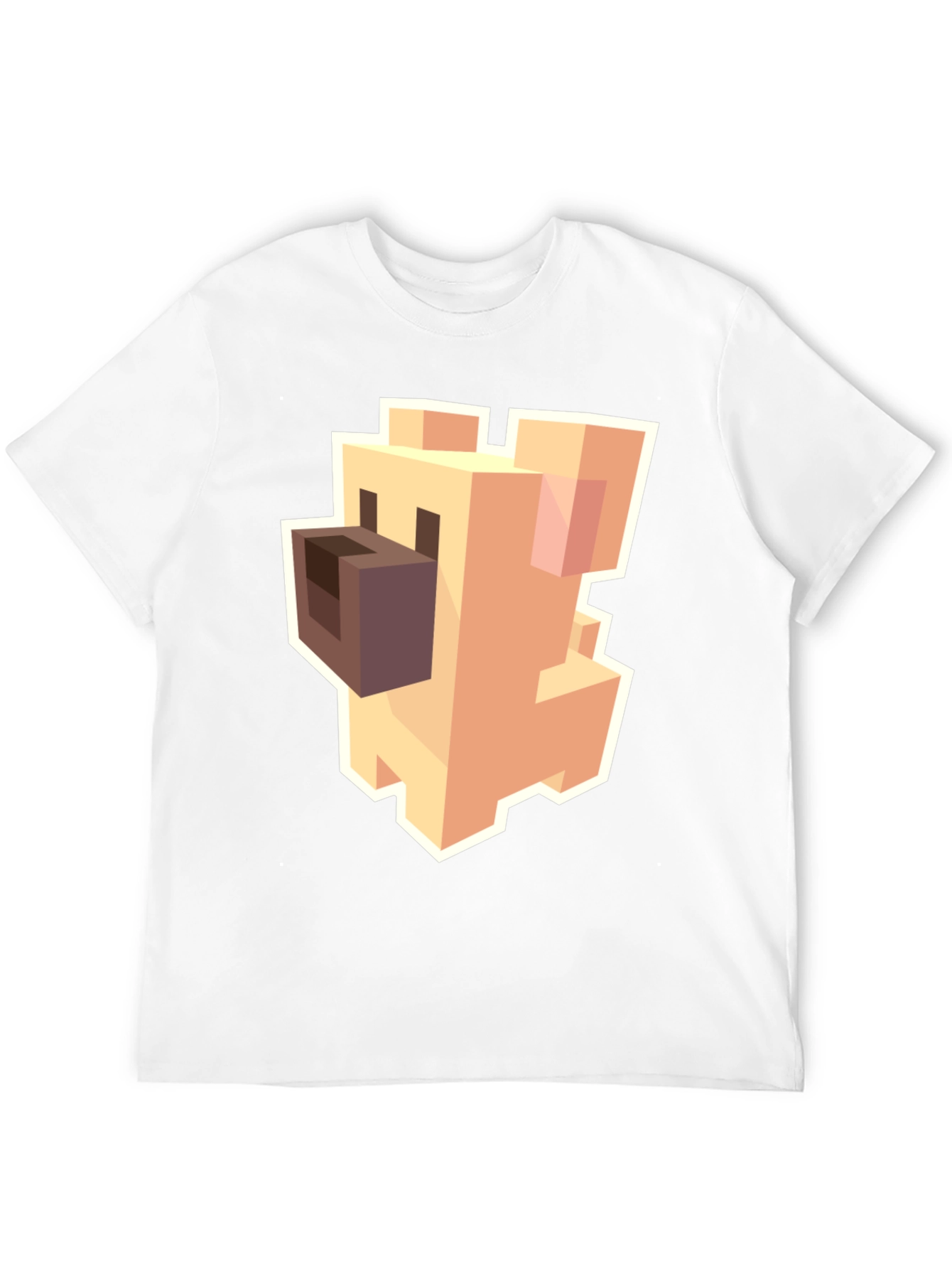 Minecraft Dog T-Shirt - Gamer Style