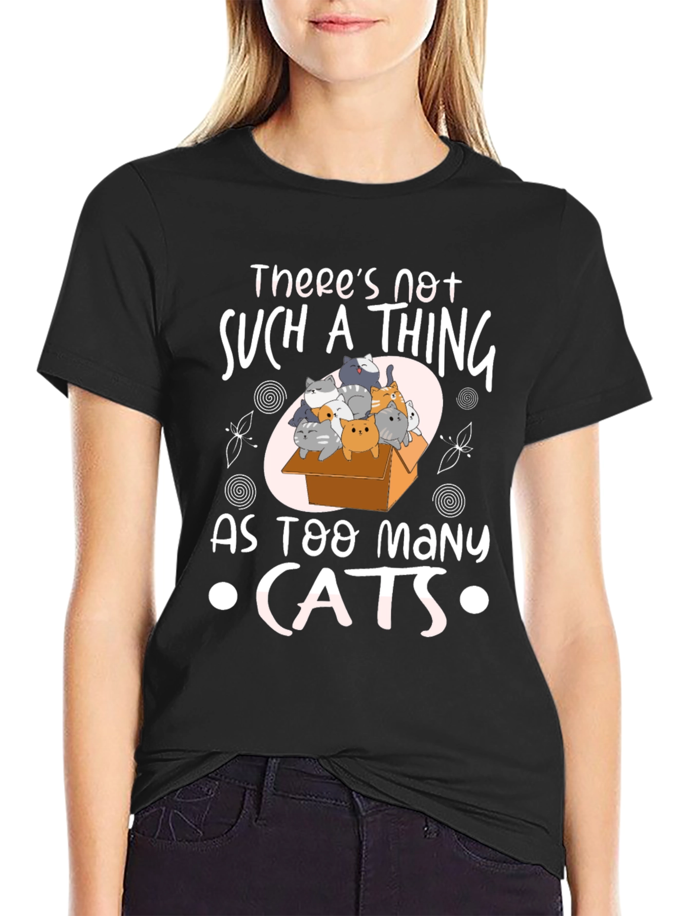 Cat Lover Tee - Too Many Cats Graphic T-Shirt