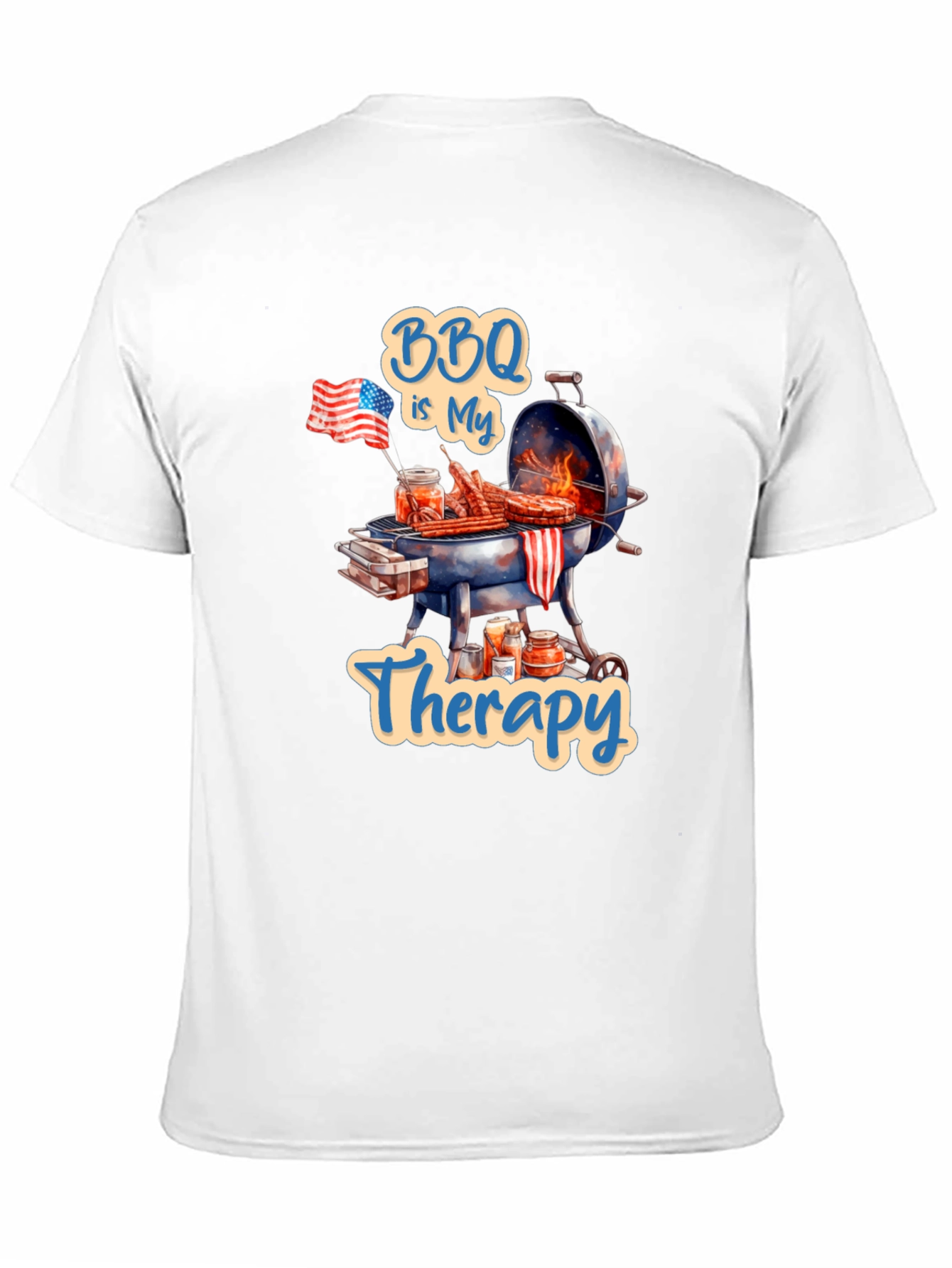 BBQ is My Therapy T-Shirt