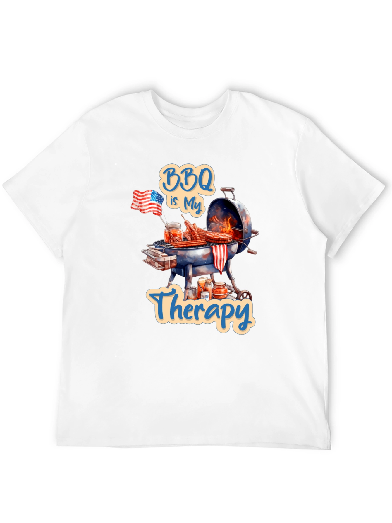 BBQ is My Therapy T-Shirt