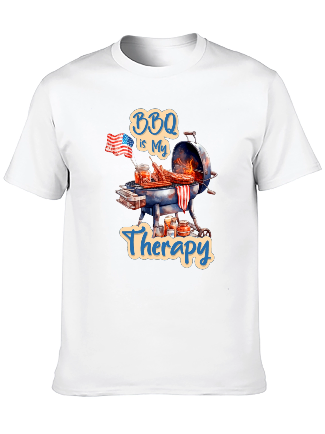 BBQ is My Therapy T-Shirt
