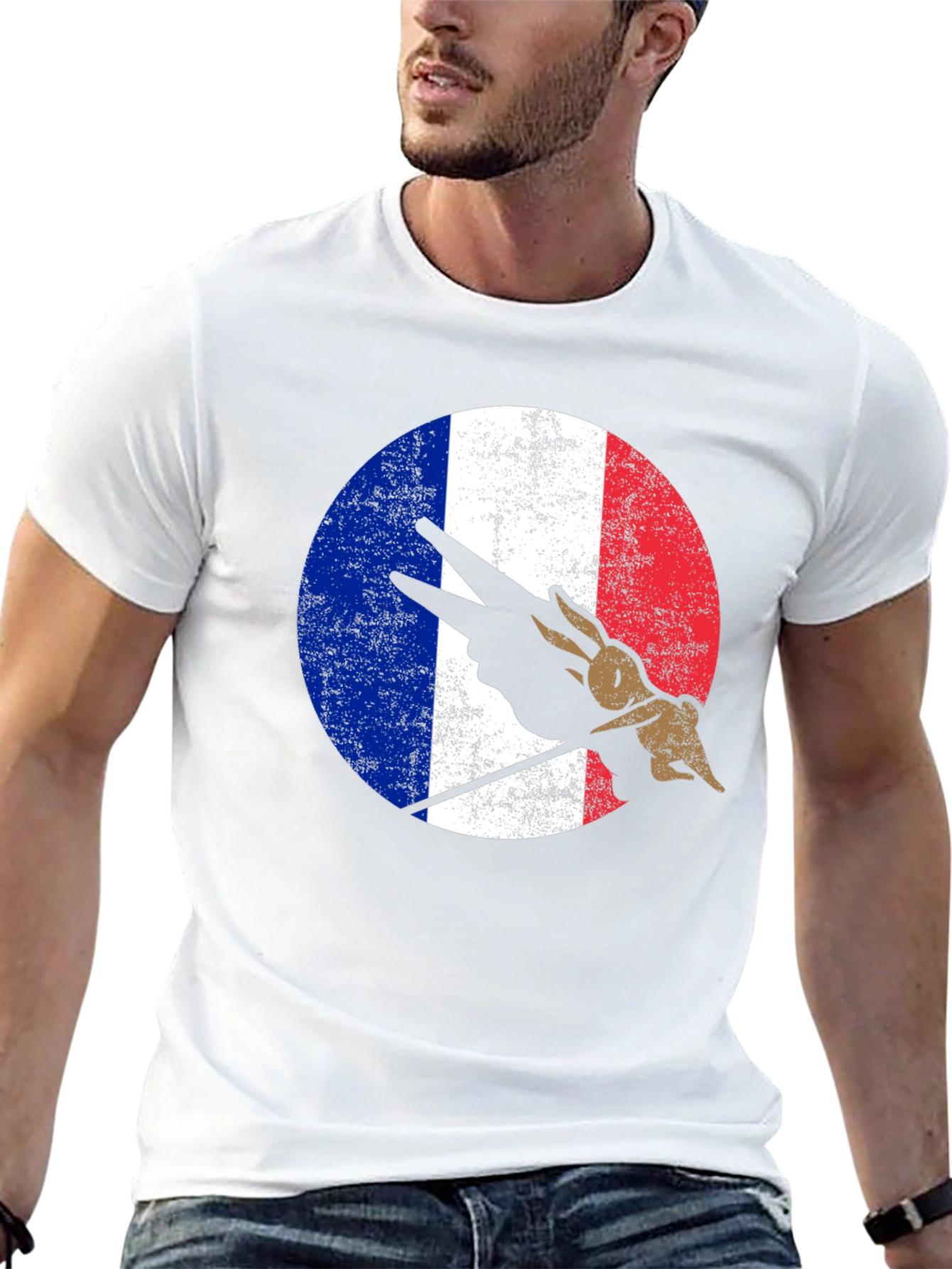 French Roundel Lapin T-Shirt