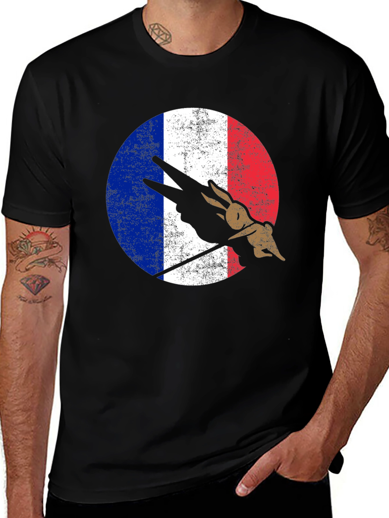 French Roundel Lapin T-Shirt