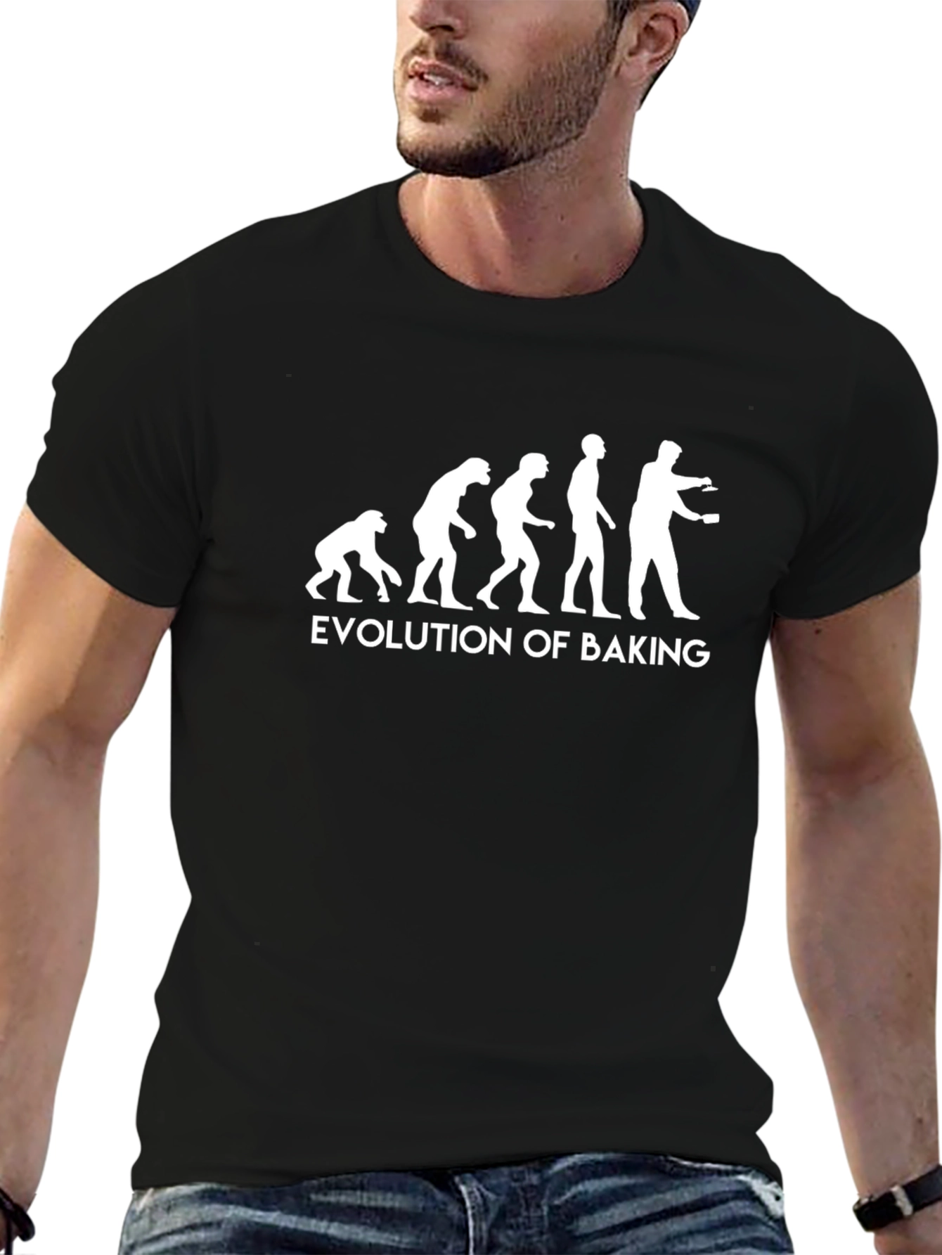 Evolution of Baking Funny T-Shirt