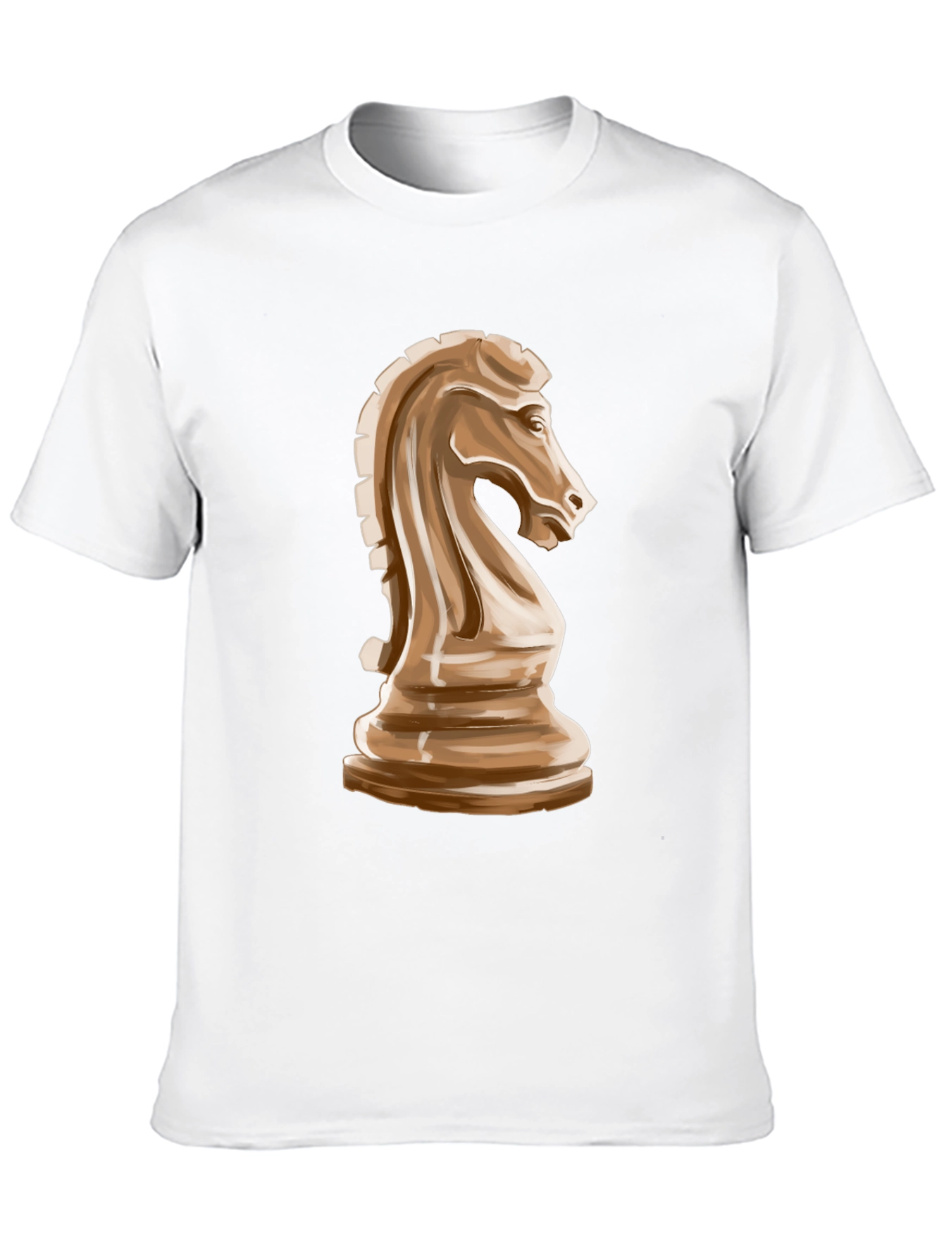 Chess Knight Graphic Tee - Stylish Casual Wear