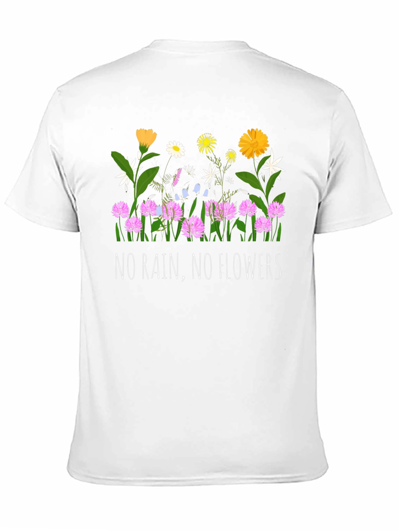 No Rain No Flowers Graphic T-Shirt