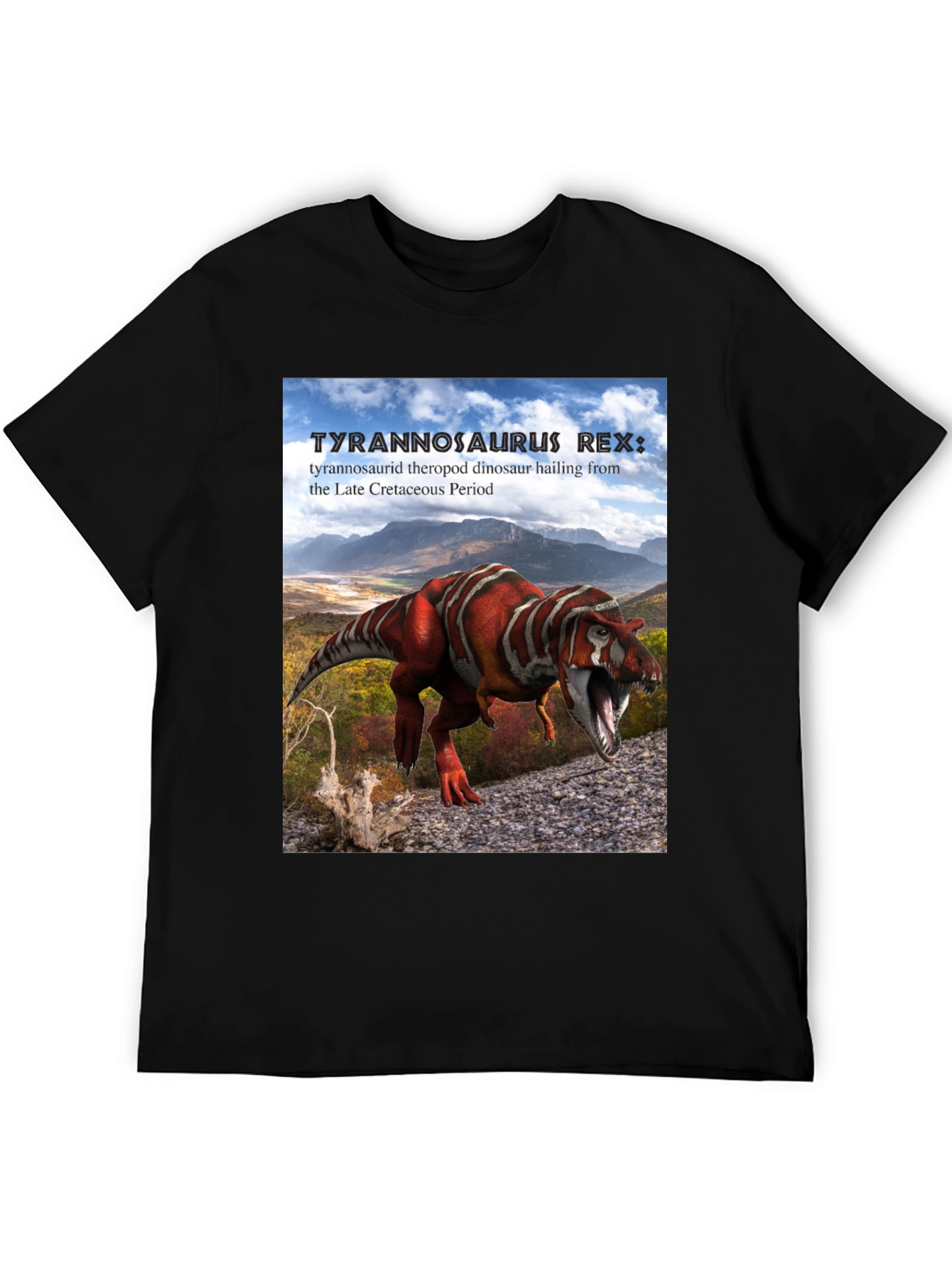 Tyrannosaurus Rex Dinosaur Graphic T-Shirt