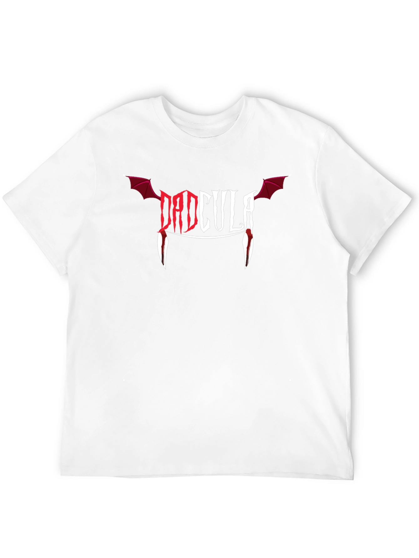 Dadcula T-Shirt - Funny Halloween Vampire Dad Tee