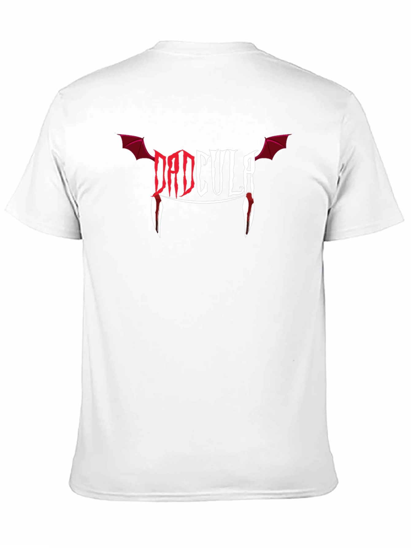 Dadcula T-Shirt - Funny Halloween Vampire Dad Tee