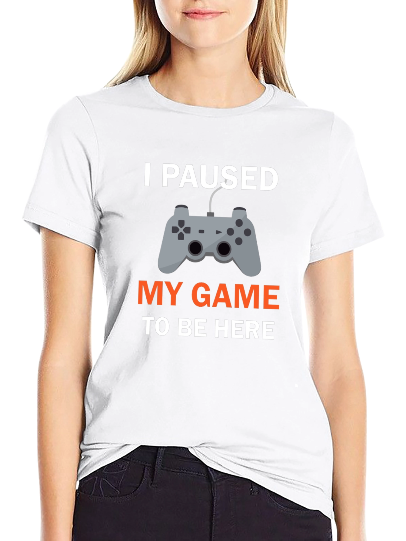 I Paused My Game T-Shirt - Gamer Apparel