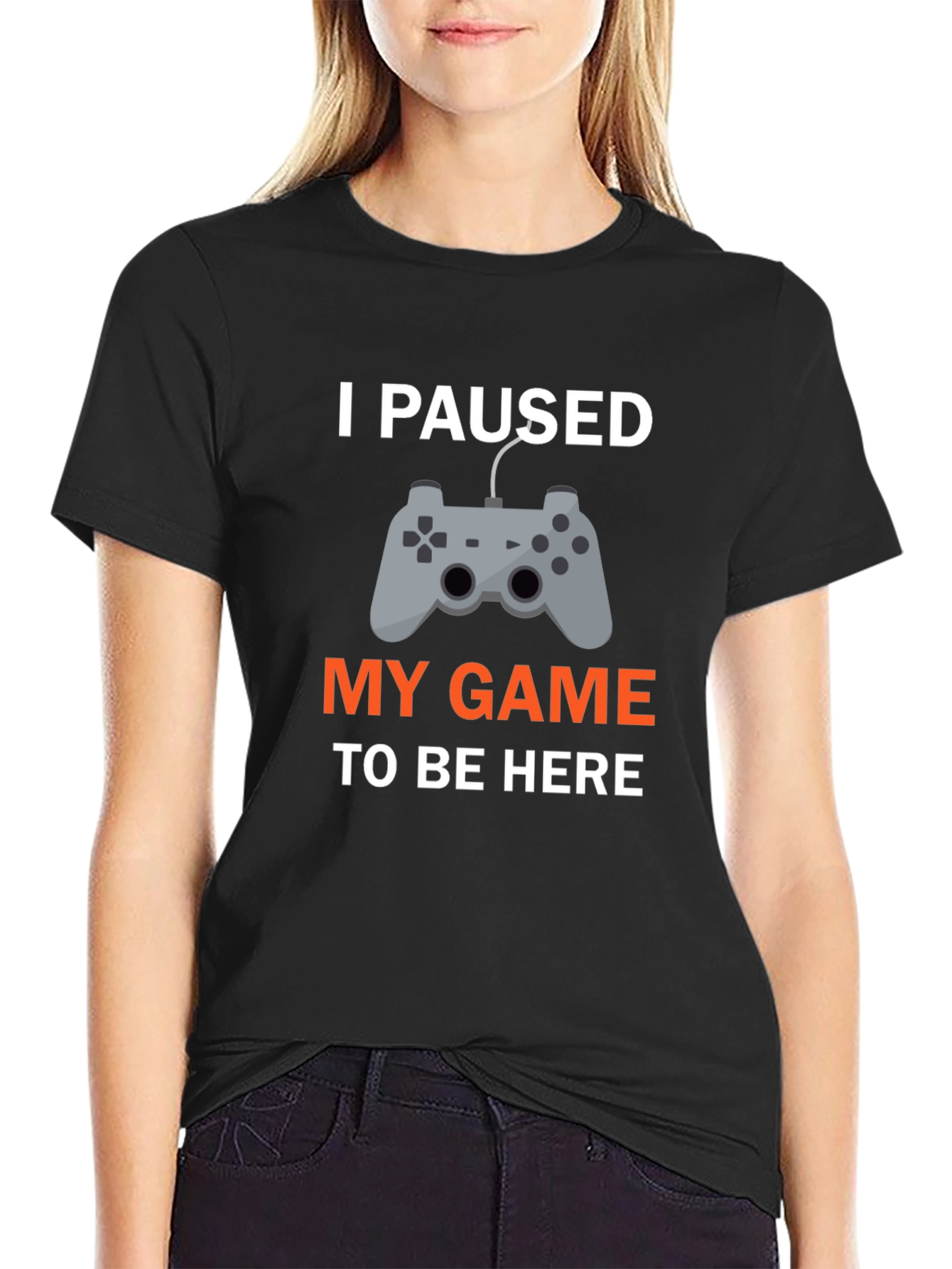 I Paused My Game T-Shirt - Gamer Apparel