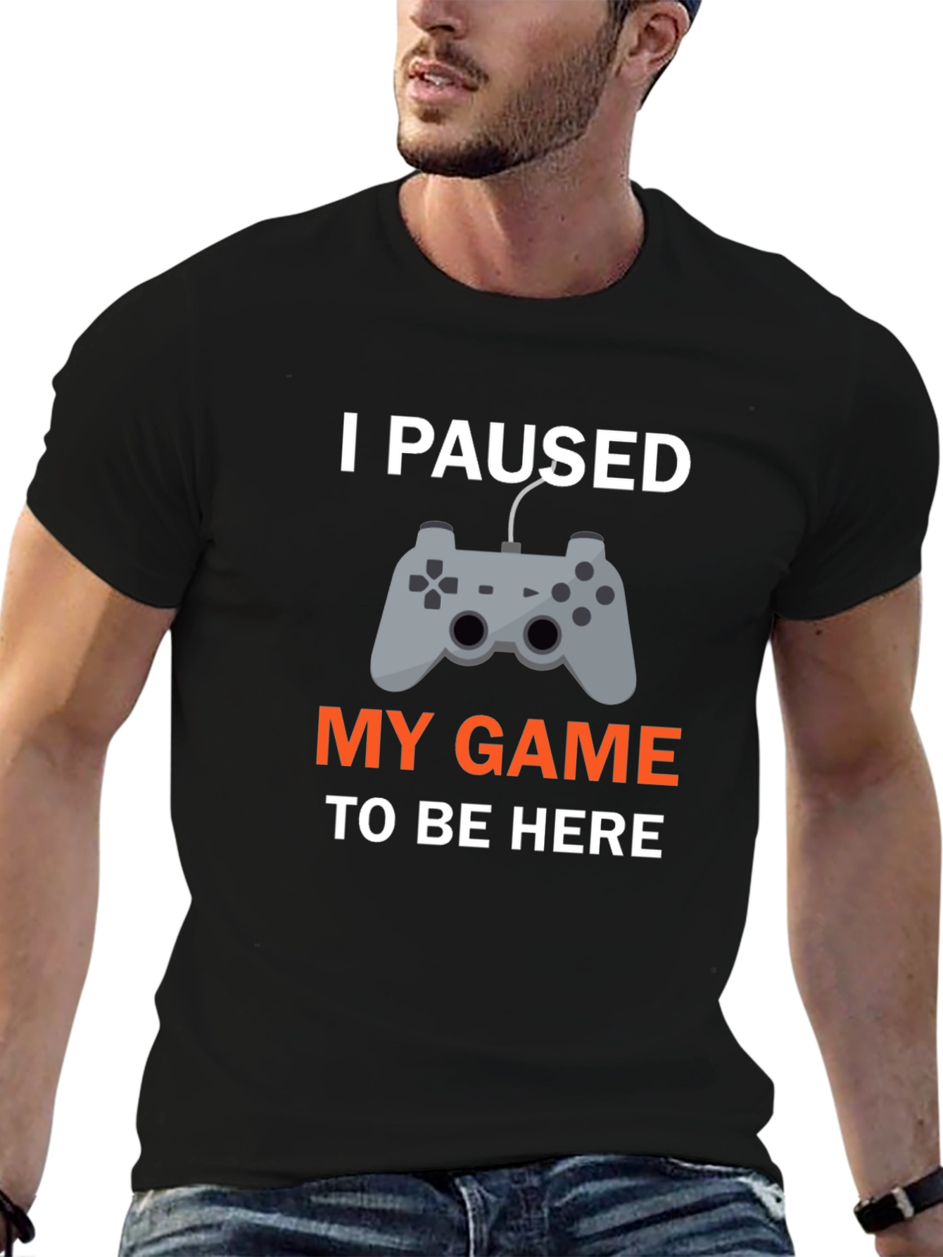 I Paused My Game T-Shirt - Gamer Apparel