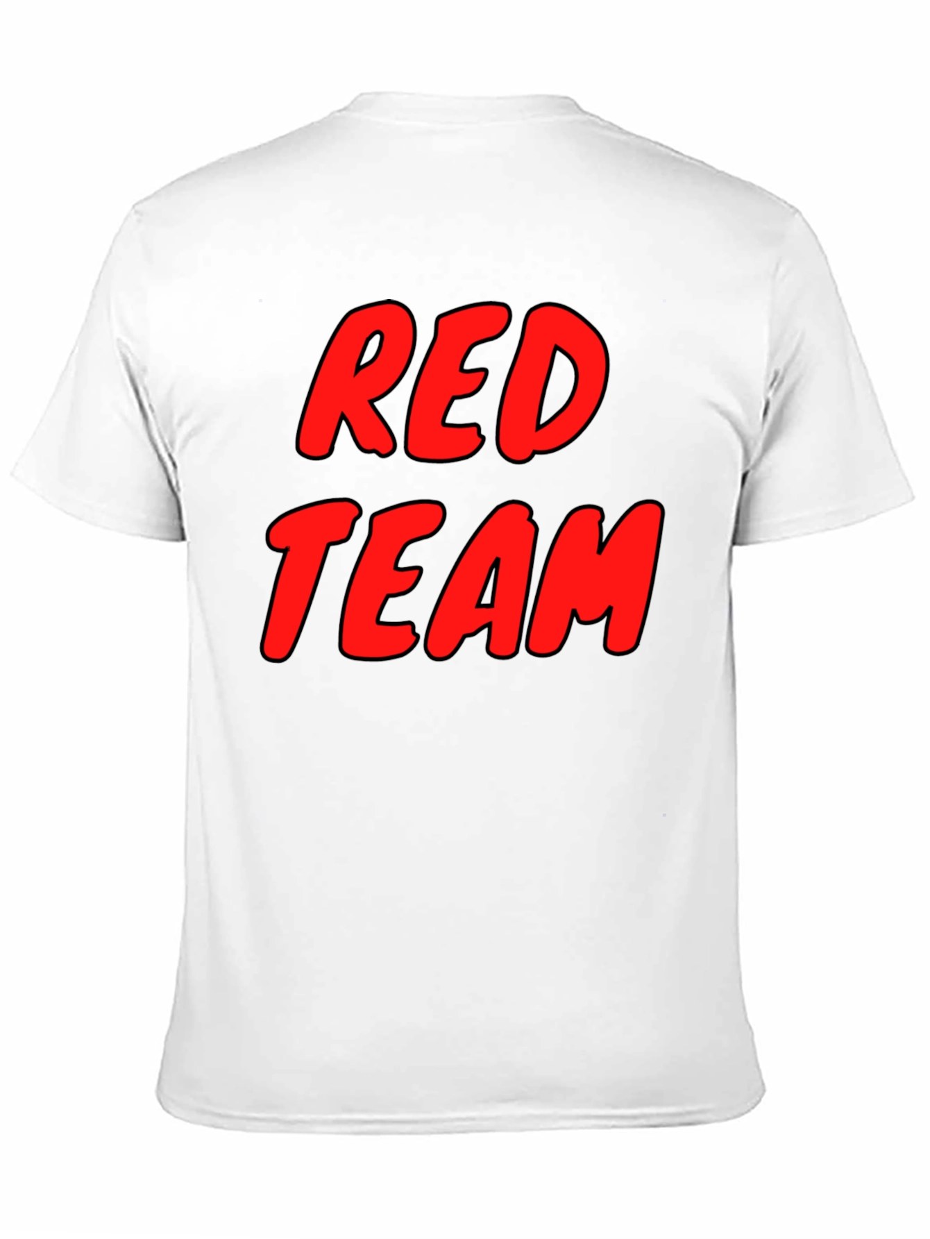 Red Team Graphic Tee - Soft Cotton Blend