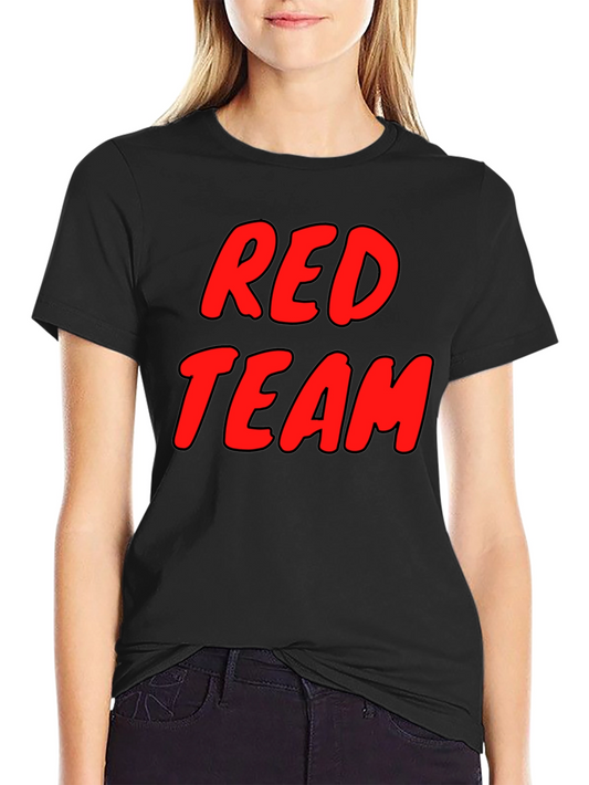 Red Team Graphic Tee - Soft Cotton Blend