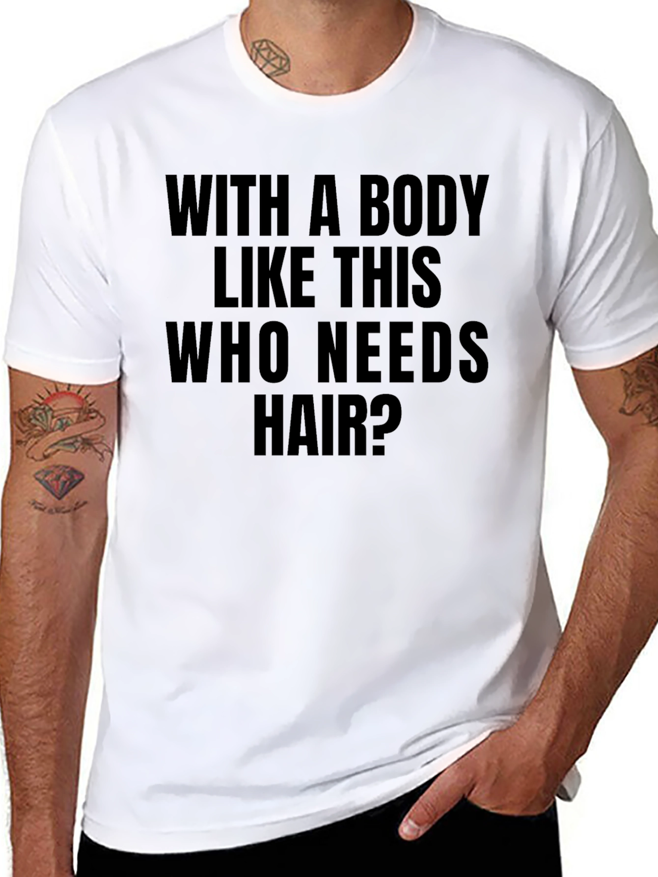 Funny Body Like This Graphic T-Shirt