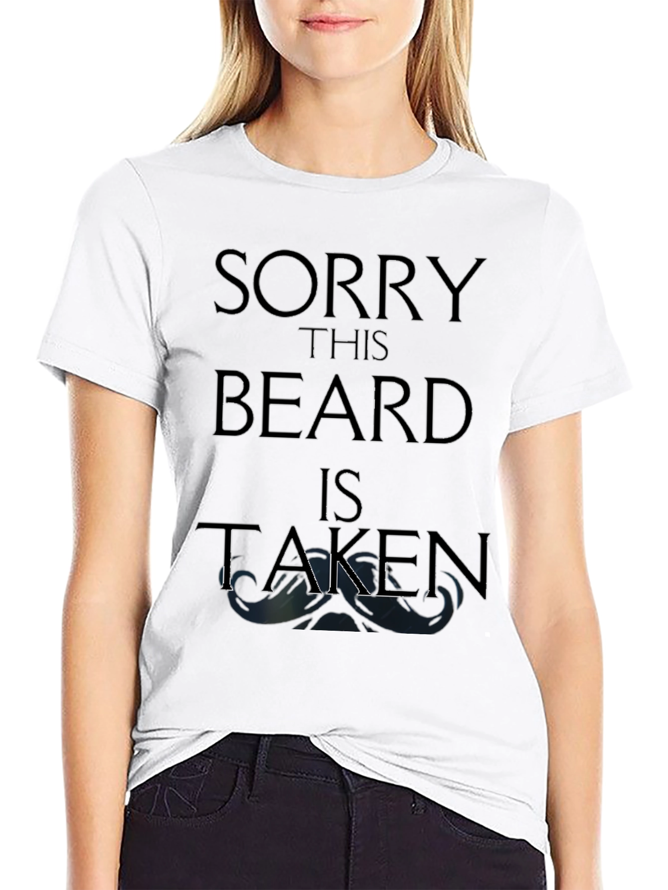 Sorry This Beard is Taken Funny Graphic Tee