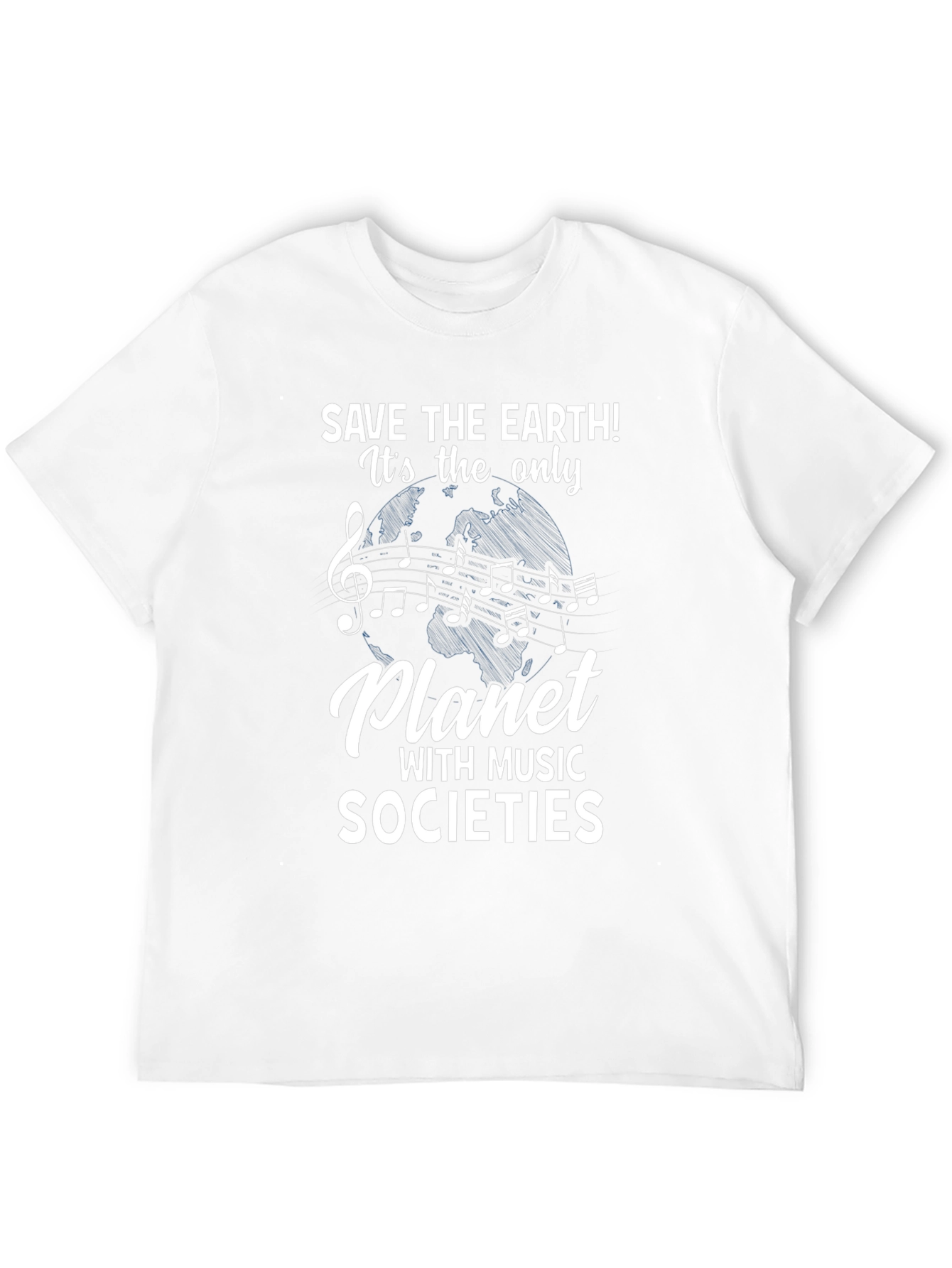 Save the Earth Music Planet T-Shirt
