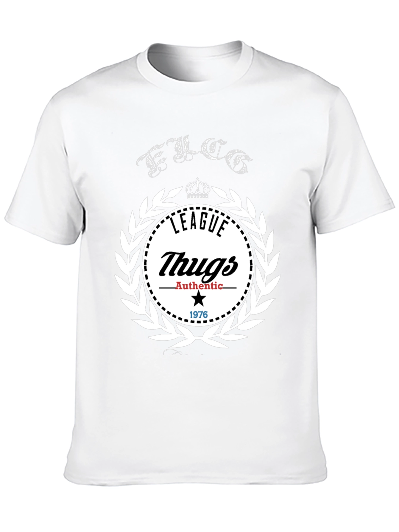 League Thugs Authentic 1976 Black T-Shirt