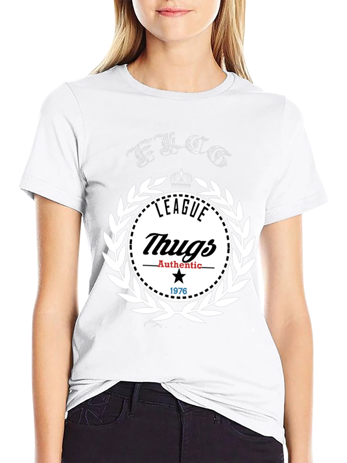 League Thugs Authentic 1976 Black T-Shirt