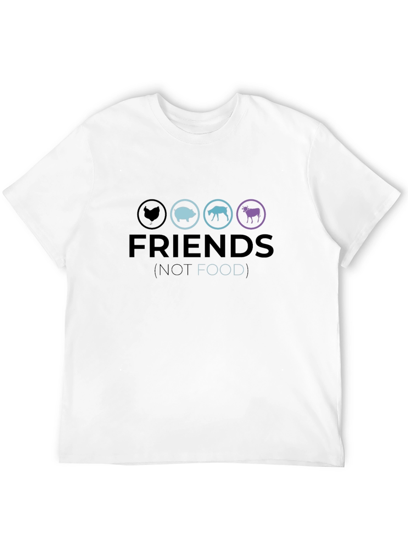 Vegan Friends Not Food T-Shirt