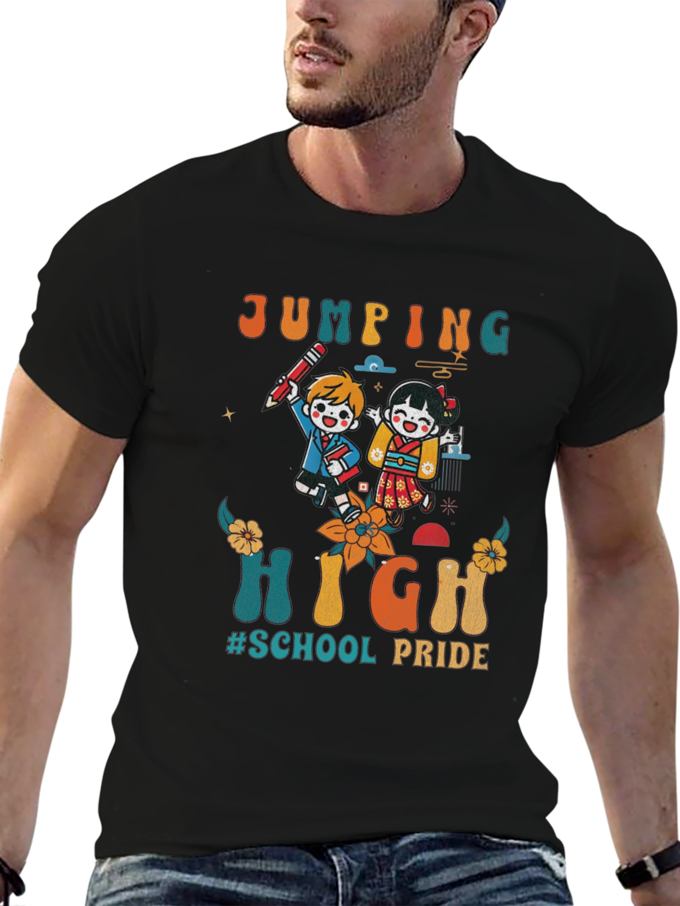 Jumping High School Pride T-Shirt