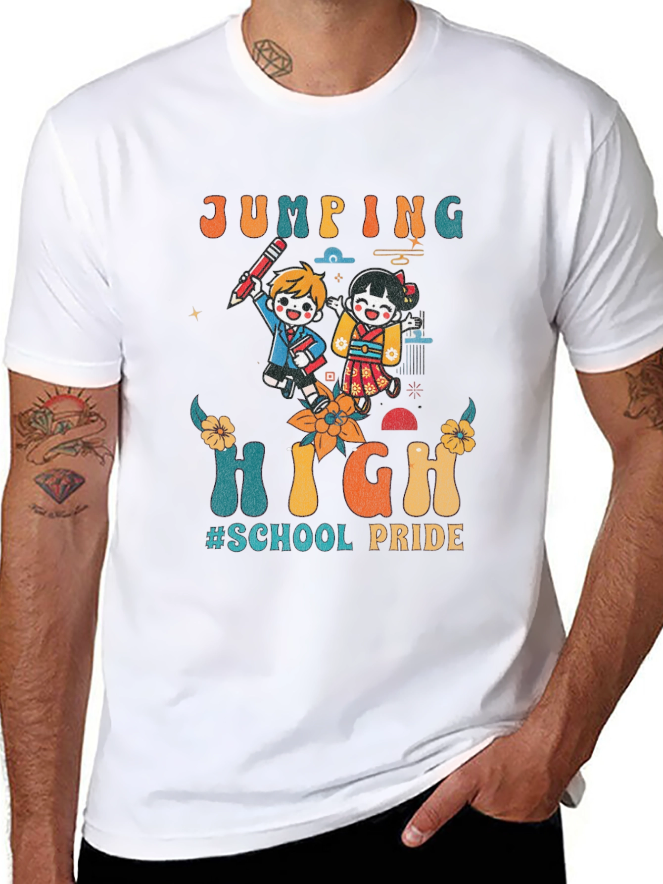 Jumping High School Pride T-Shirt