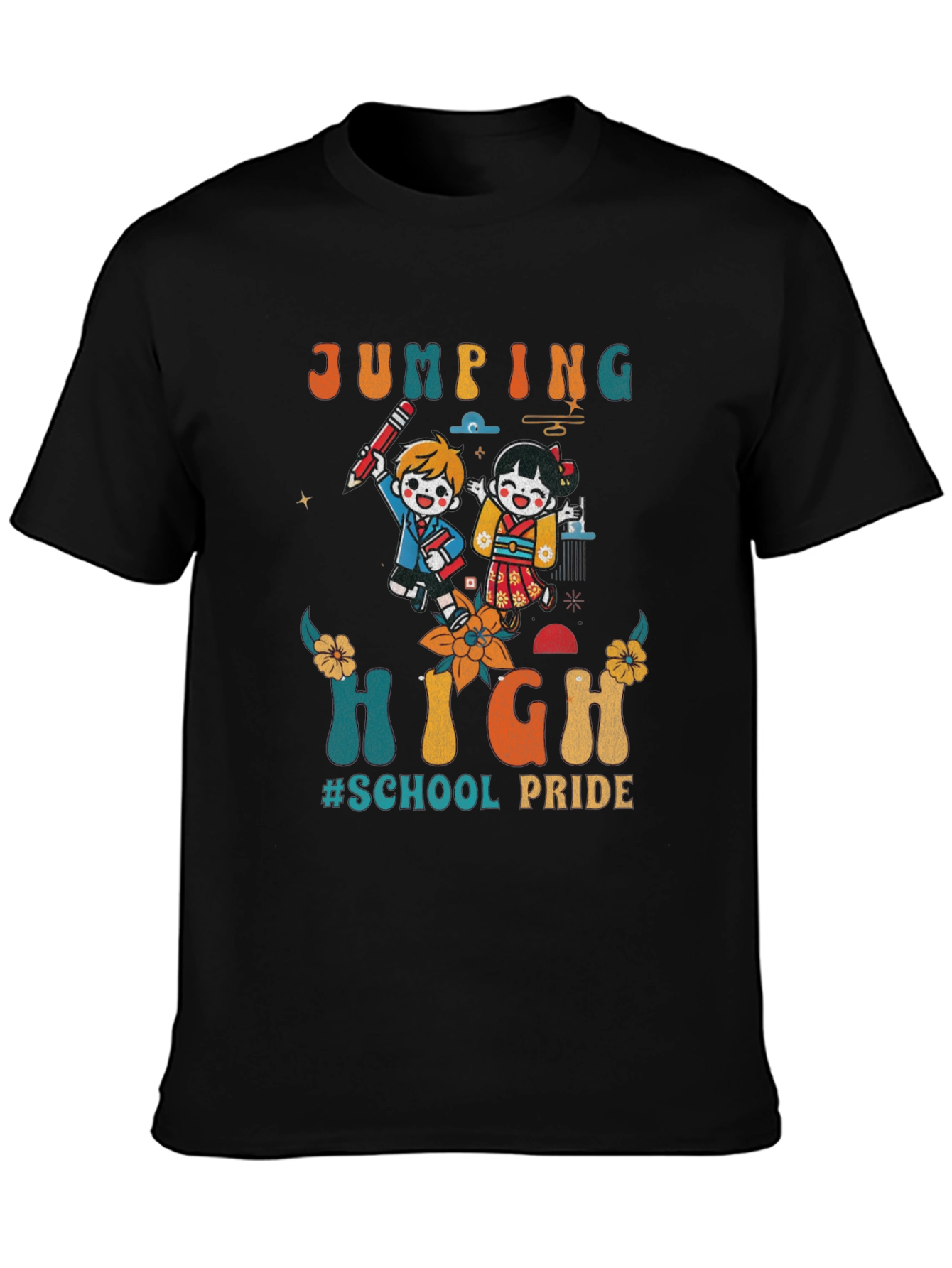 Jumping High School Pride T-Shirt