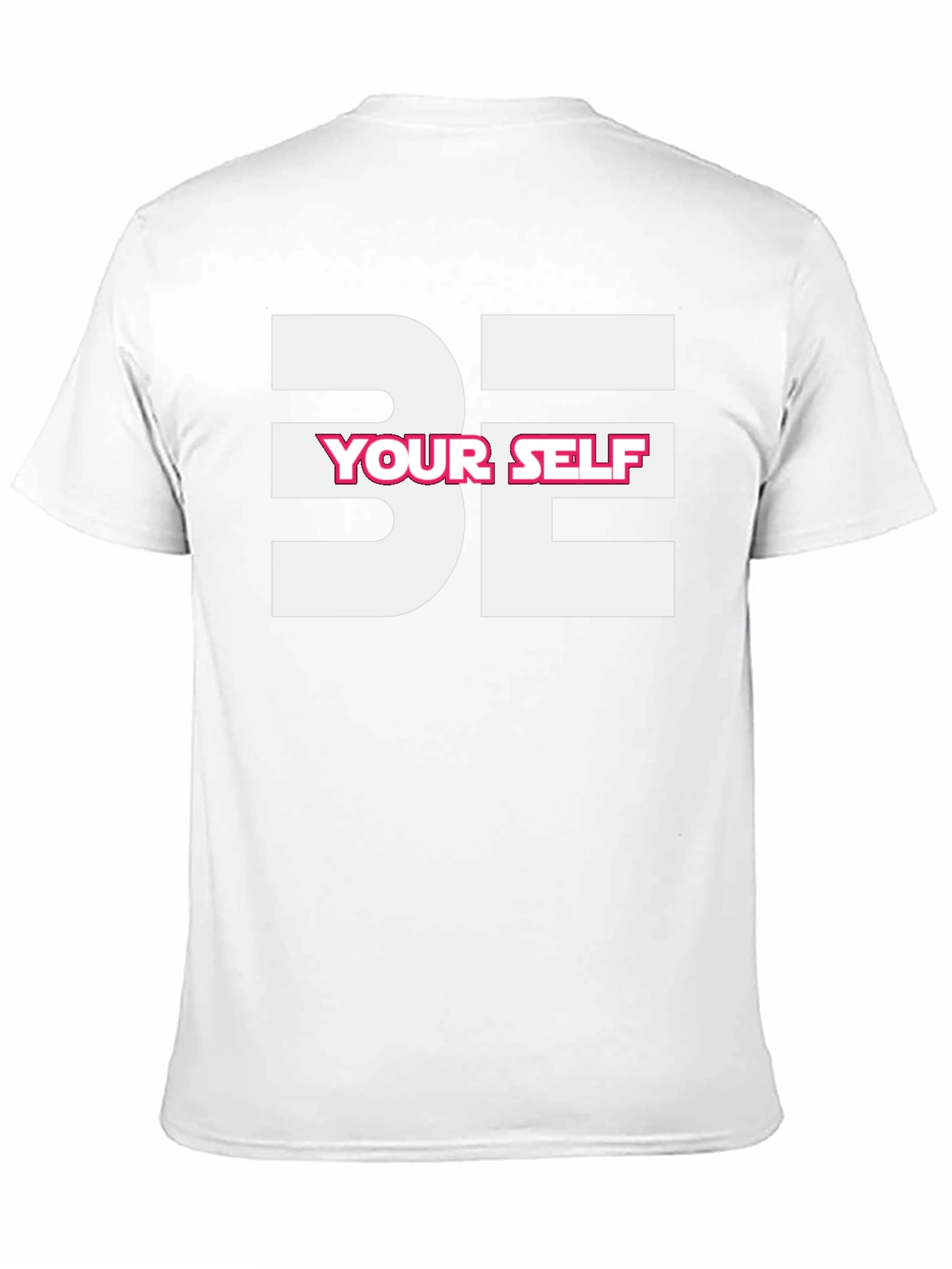 Be Yourself Graphic Tee - Stylish Black T-Shirt