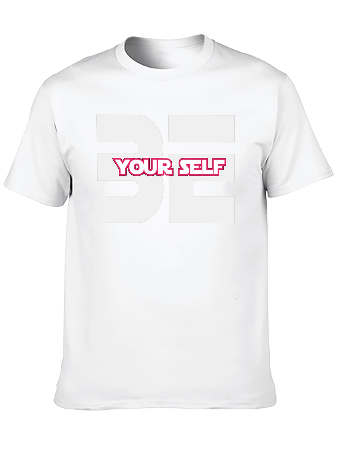 Be Yourself Graphic Tee - Stylish Black T-Shirt
