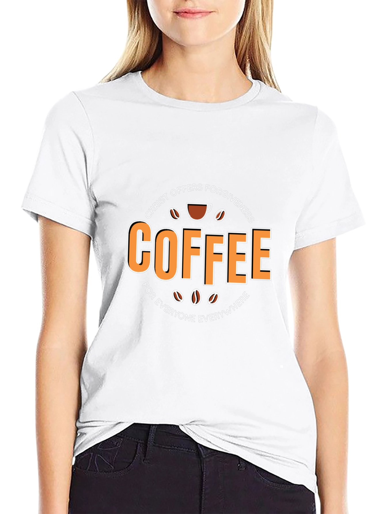 Christ Offers Coffee T-Shirt