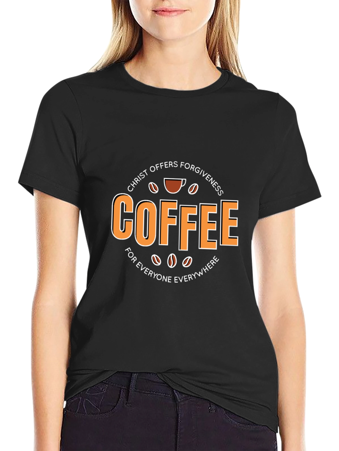 Christ Offers Coffee T-Shirt