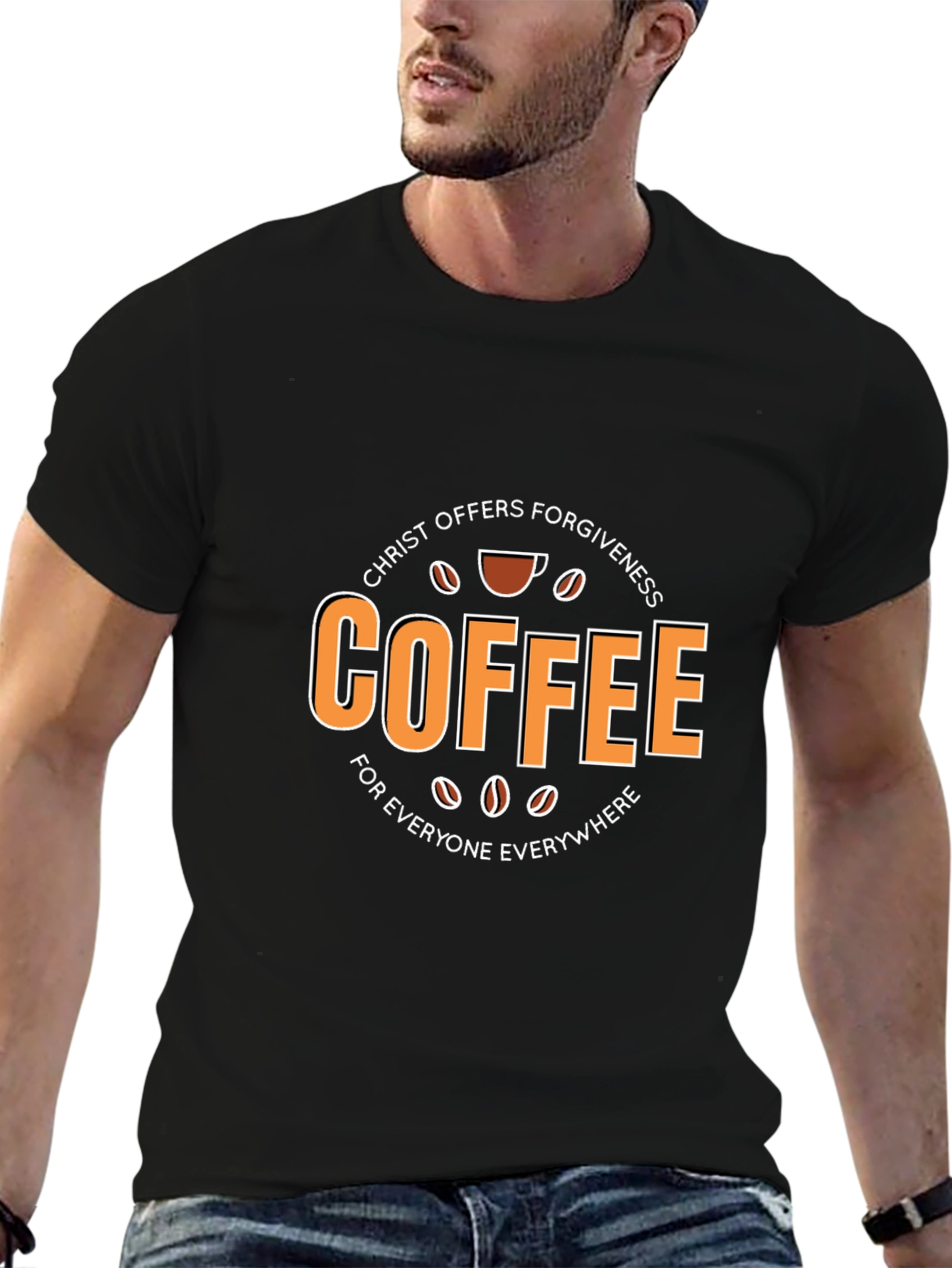 Christ Offers Coffee T-Shirt