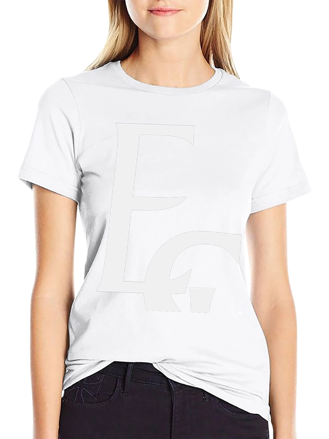 EC Logo Graphic Print Black T-Shirt