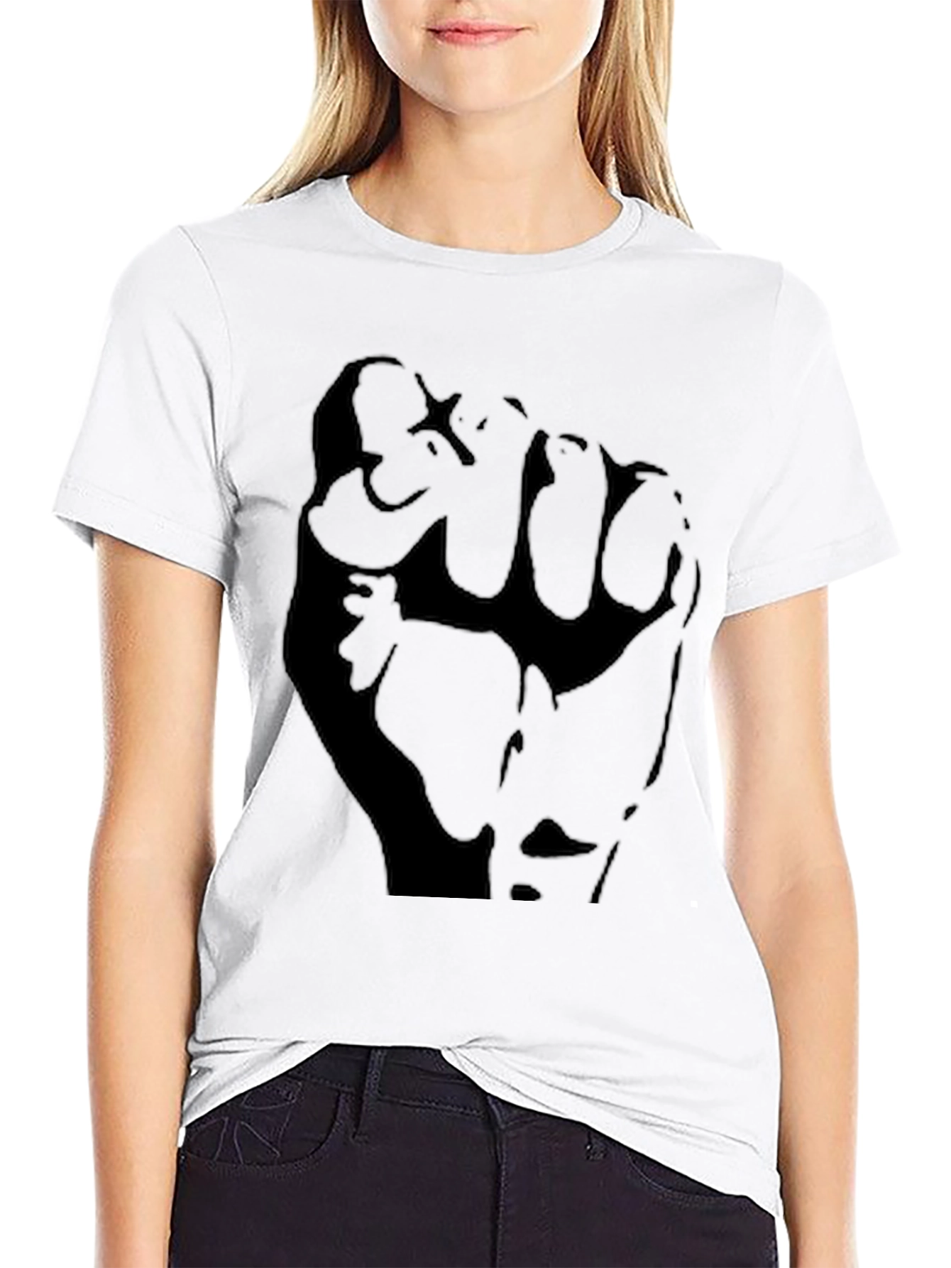 Black Power Fist Graphic Tee - Unisex