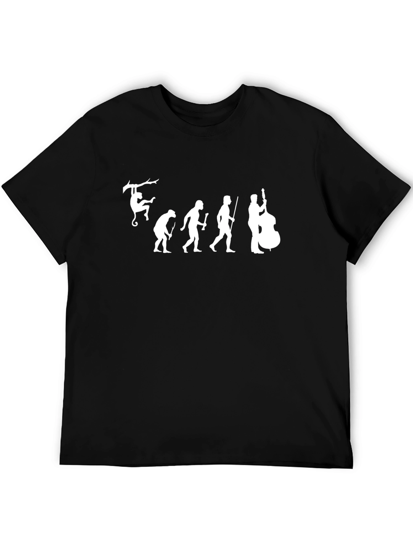 Evolution of a Musician Black T-Shirt