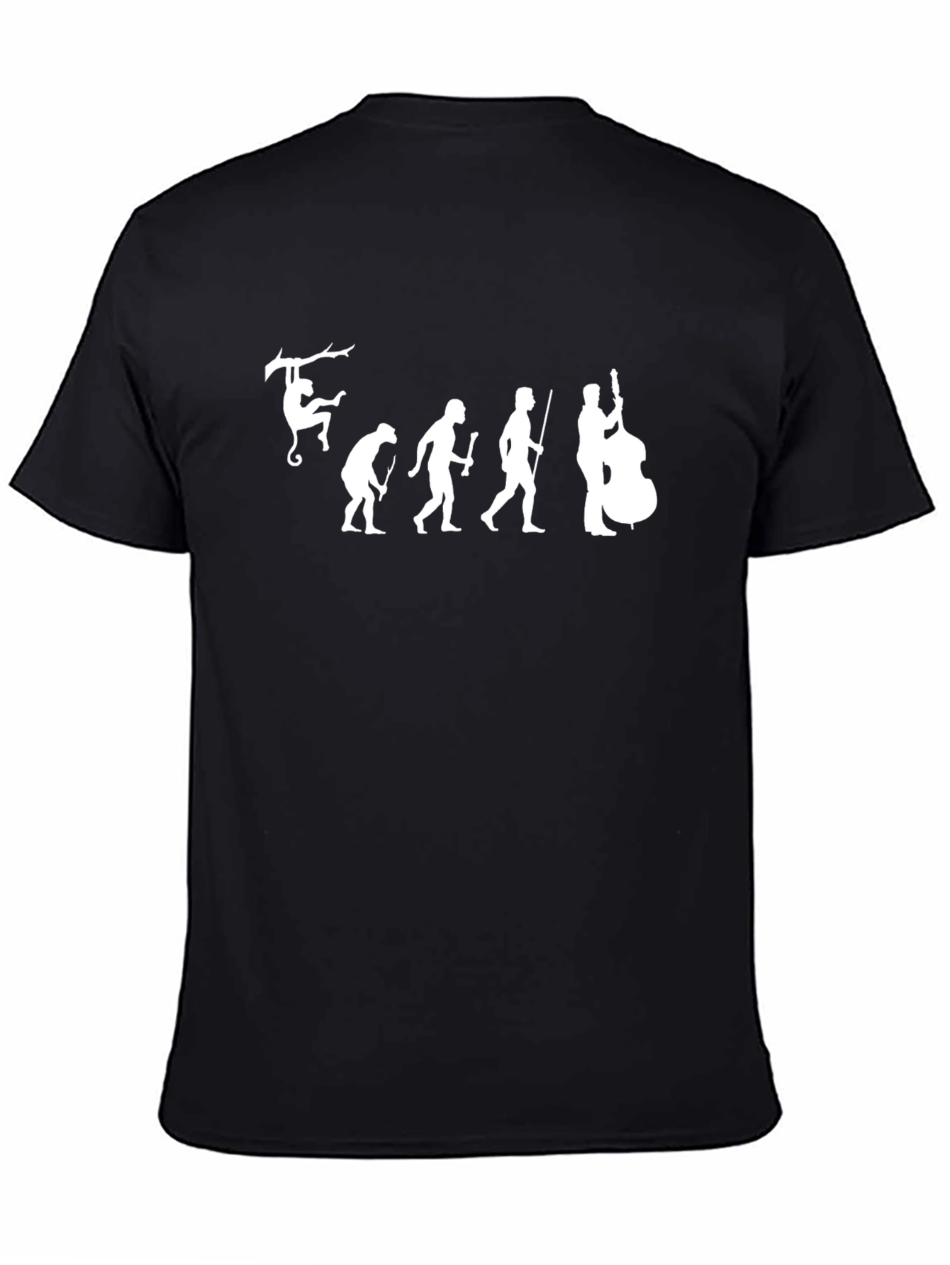 Evolution of a Musician Black T-Shirt