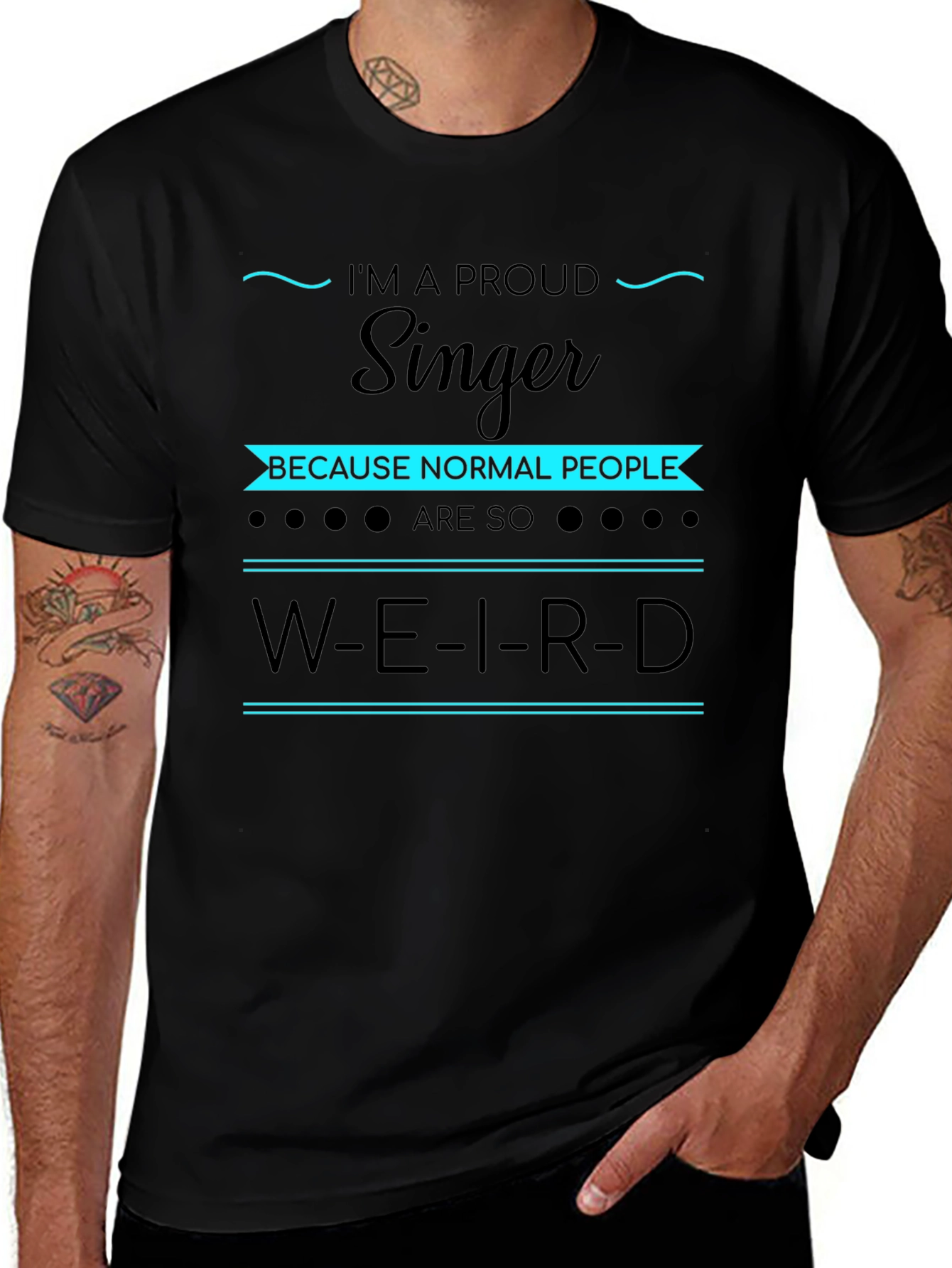 Proud Singer T-Shirt - Unique Gift for Musicians
