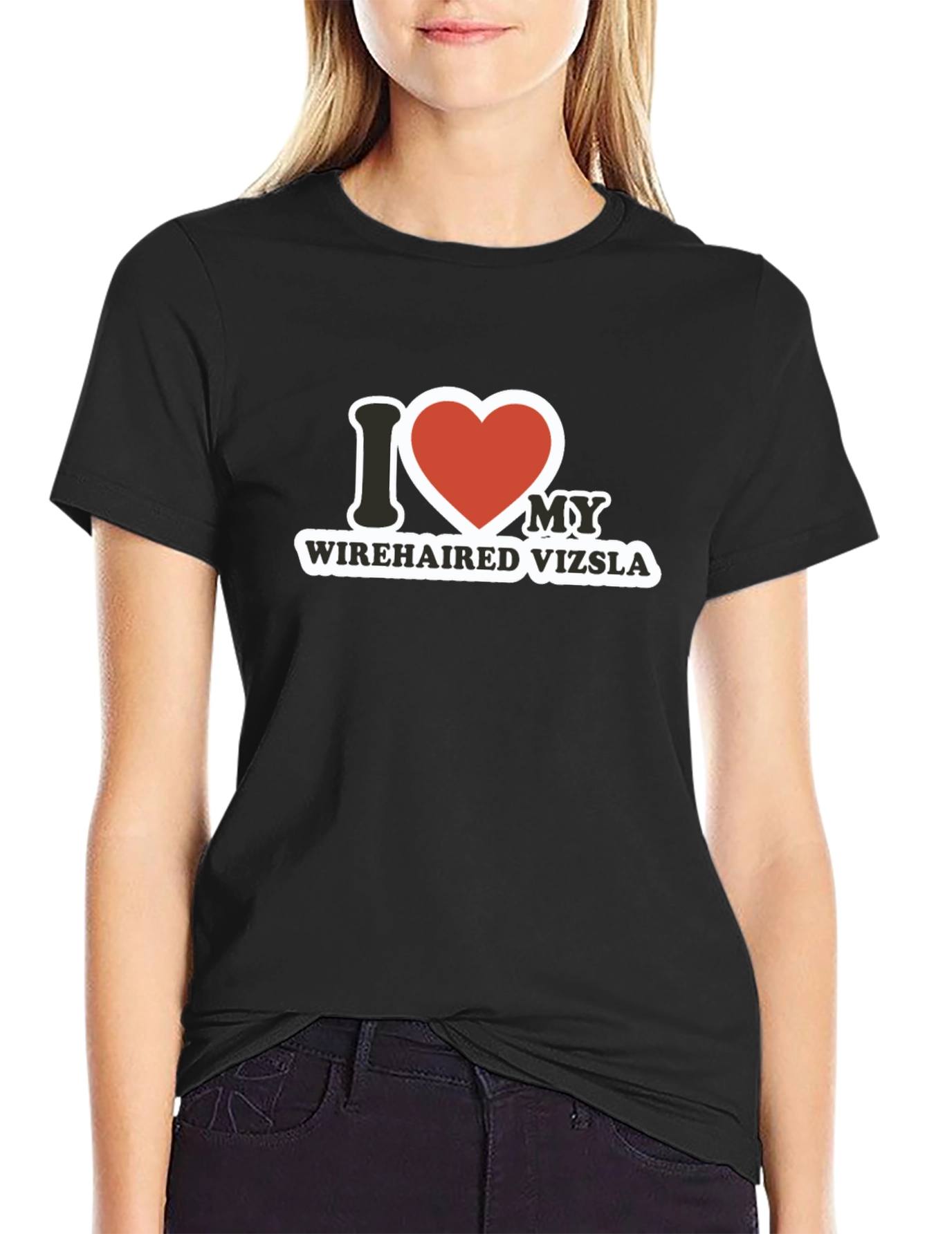 I Love My Wirehaired Vizsla T-Shirt