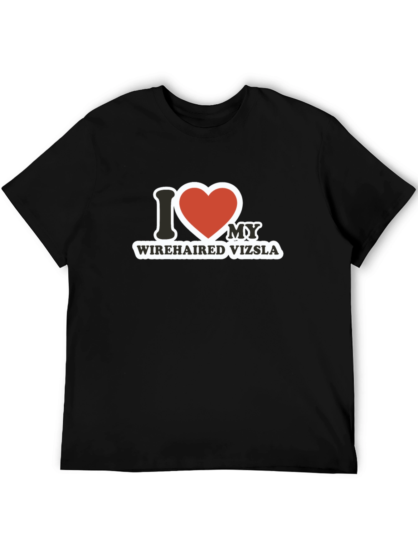 I Love My Wirehaired Vizsla T-Shirt