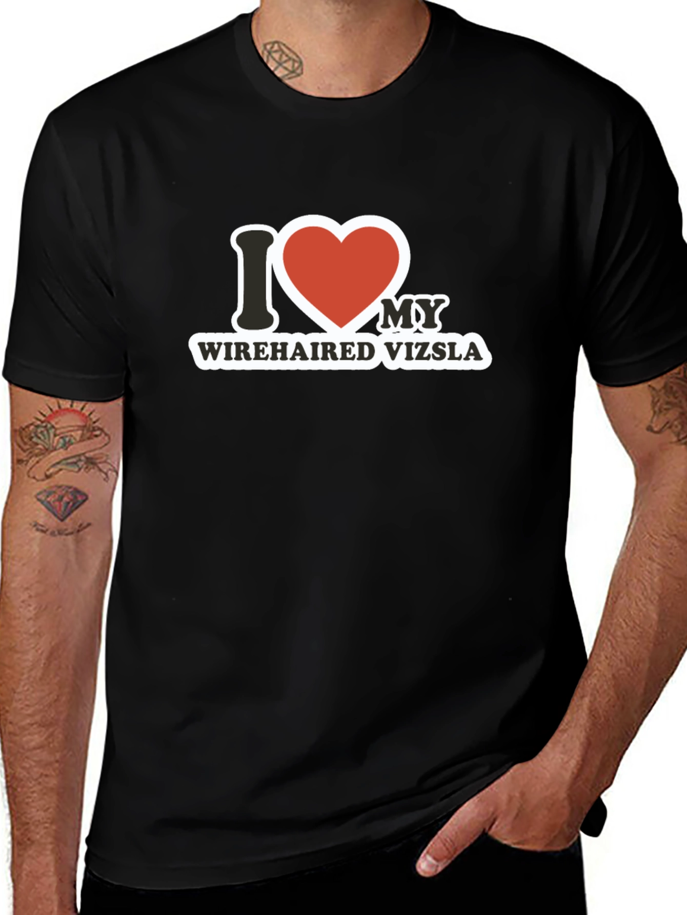 I Love My Wirehaired Vizsla T-Shirt