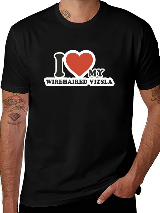 I Love My Wirehaired Vizsla T-Shirt