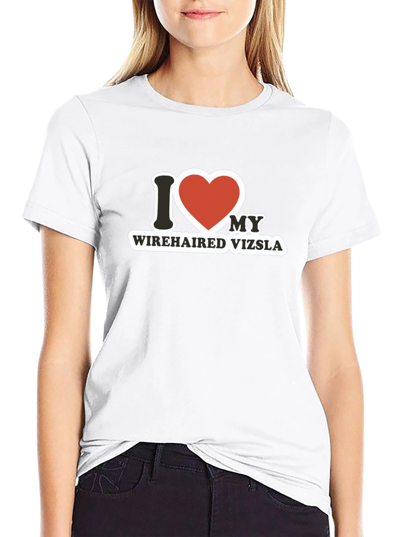 I Love My Wirehaired Vizsla T-Shirt