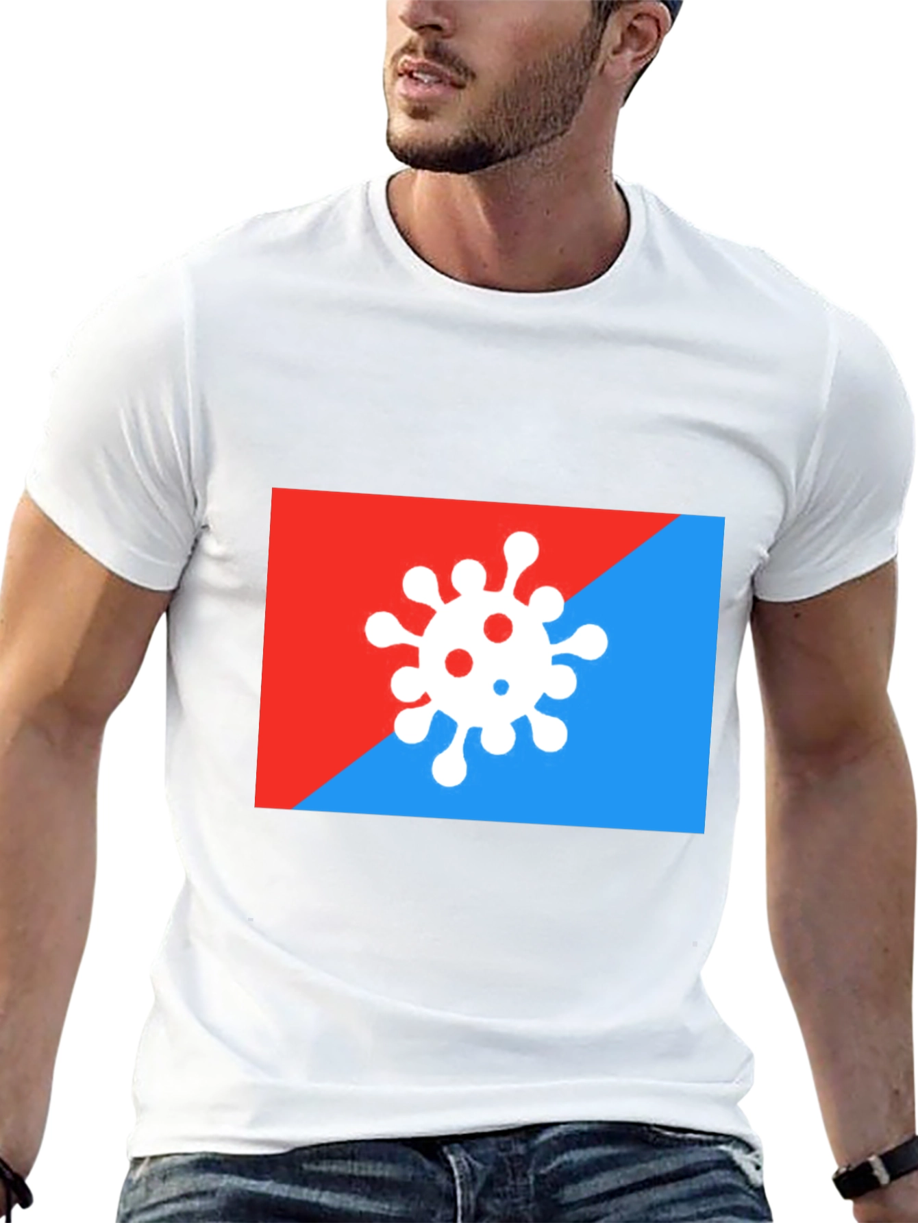 Virus Graphic Tee - Modern Pandemic Fashion