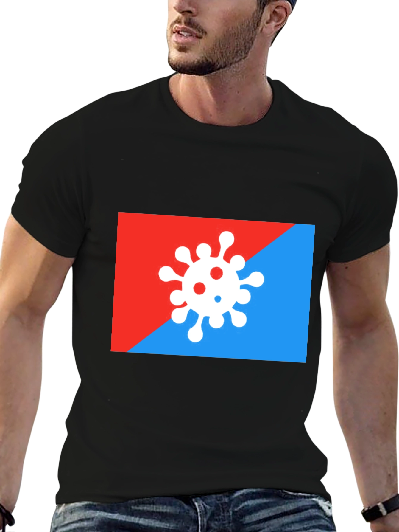 Virus Graphic Tee - Modern Pandemic Fashion