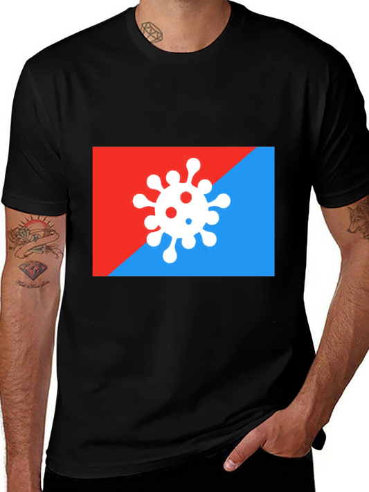 Virus Graphic Tee - Modern Pandemic Fashion