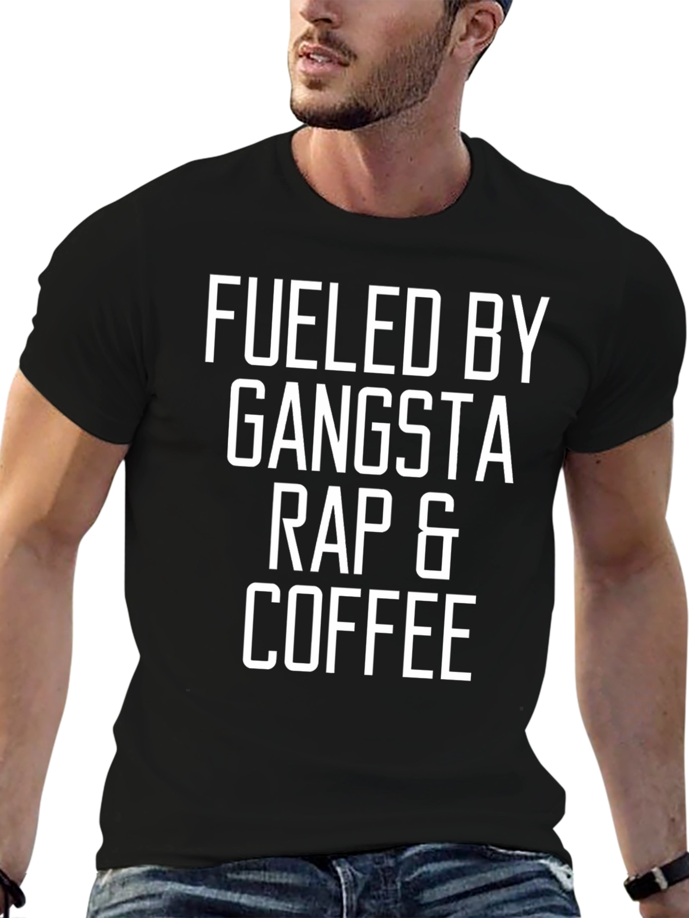 Fueled by Gangsta Rap & Coffee T-Shirt