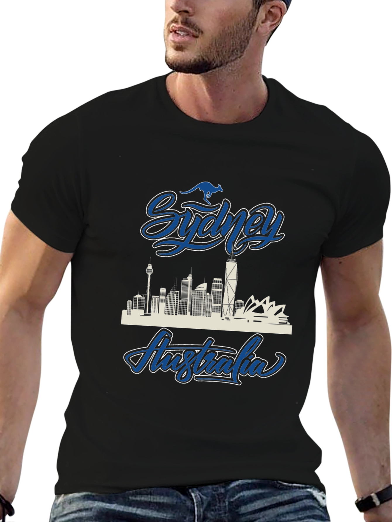 Sydney Australia Skyline Graphic T-Shirt